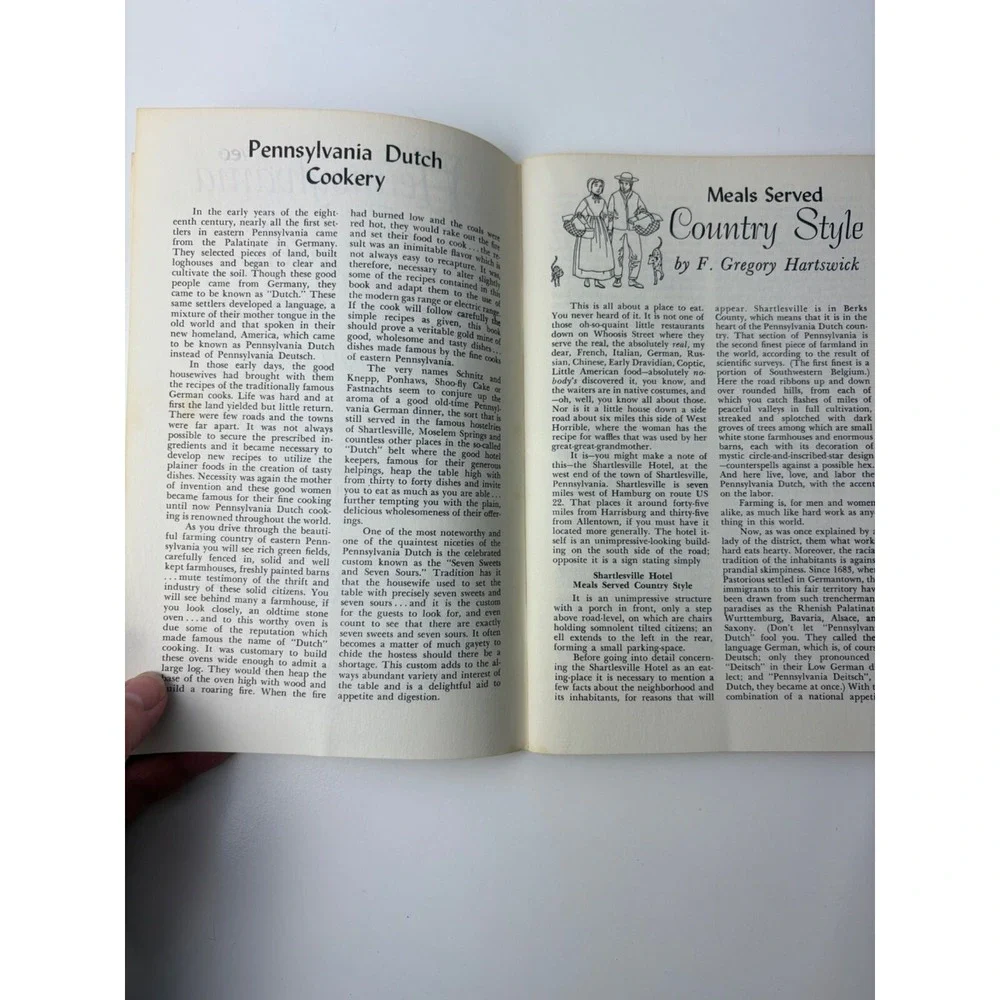 1960 Pennsylvania Dutch Cookbook Of Fine Old Recipes‎ Culinary Arts Press